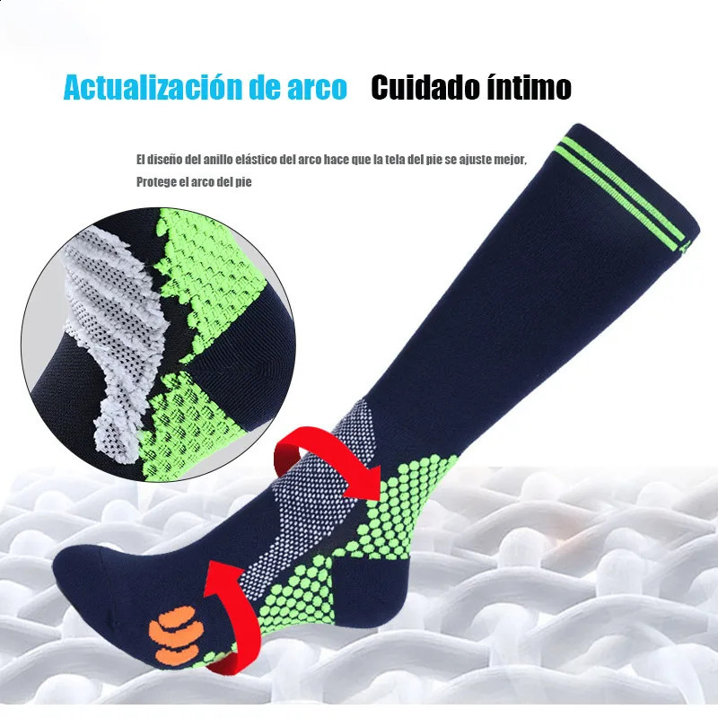 13 Pairs Dropship Compression Socks Varicose Veins 2030 Mmhg Men Women For Running CyclingFootball Stockings 260622 - view 5