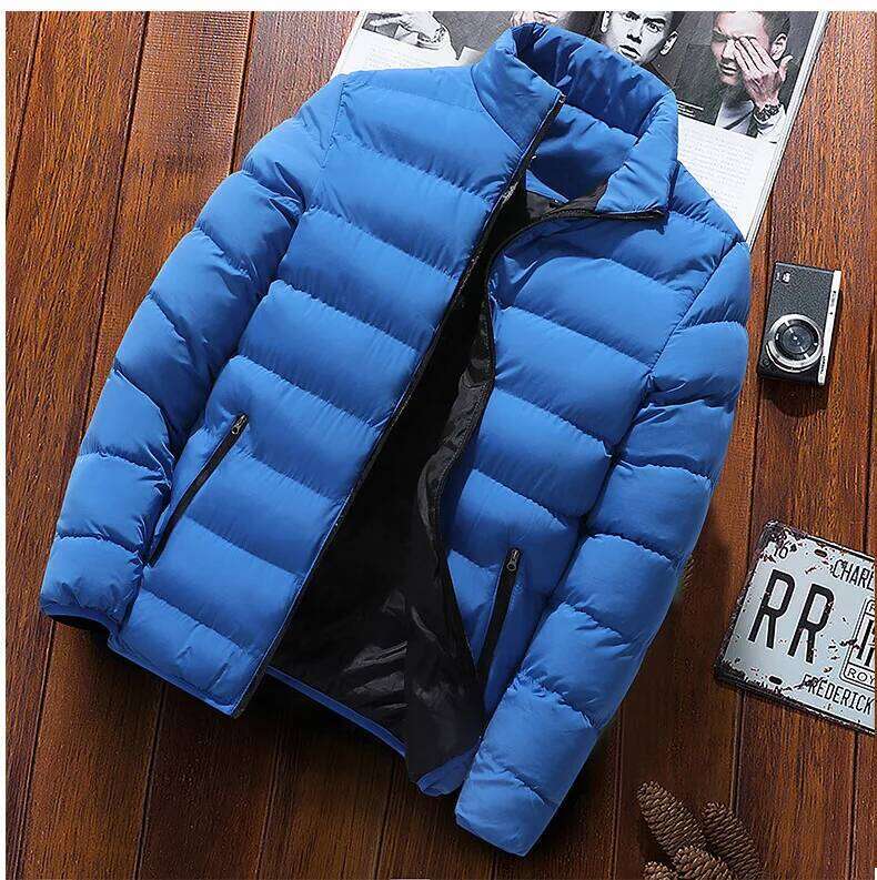 2025 New Fashion Zip Winter Jacket Men Women Autumn Coat Male Clothes Thin Style Casual Cotton Jackets J260626 - view 7