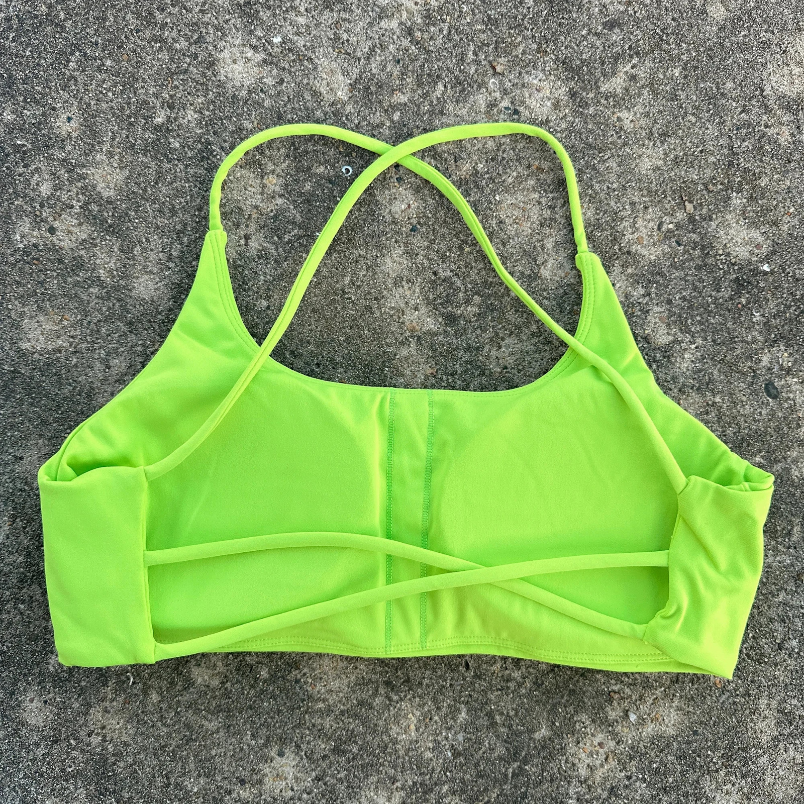 Solid Color Underwear Cross-back Women Fitness Bra Yoga Vest Gym Sport Top Hollow back Push With Chest Pad Four shoulder straps 260626 - view 4