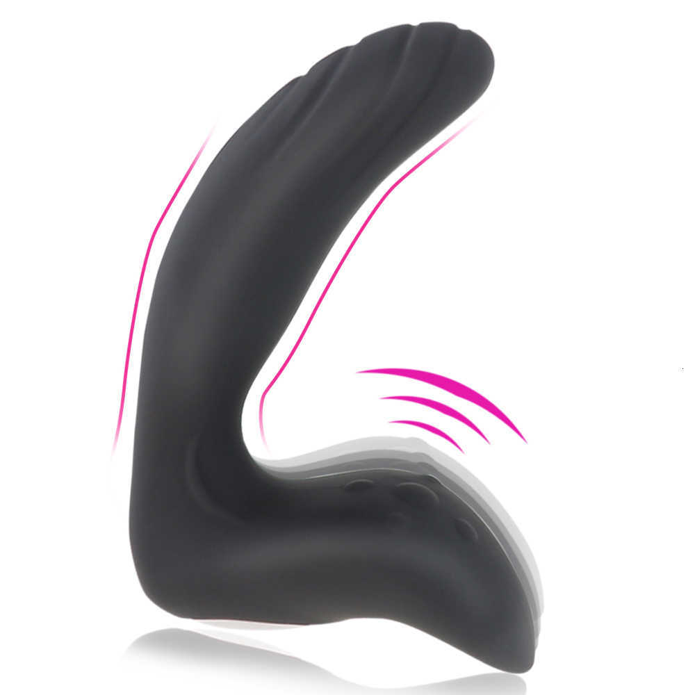 Prostate Massage Dildo Vibrator Male Anal Plug Silicone Waterproof Prostate Stimulator Butt Plug Sex Toy For Men Adult Sex Toys M260626