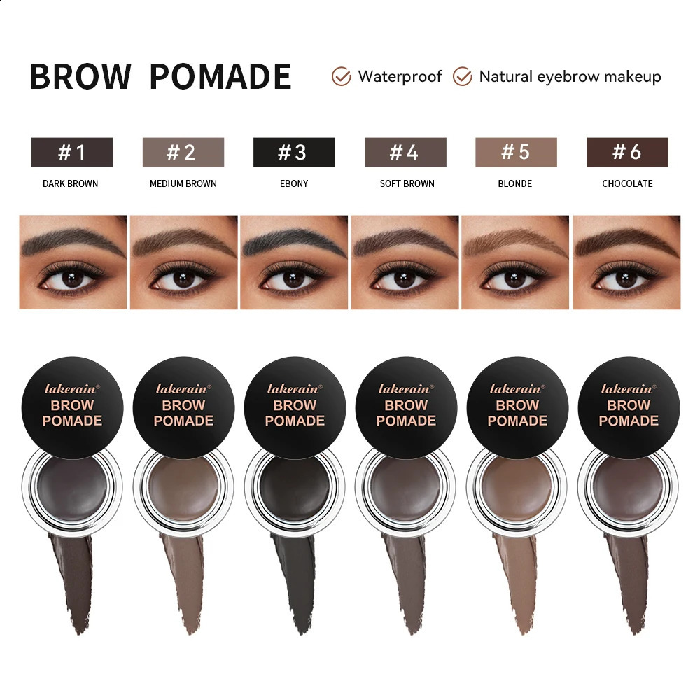 Eyebrow Styling Eyebrow Cream 6Color Wild Styling Eyebrow Gel Soap Long-Lasting Waterproof Eyebrow Cream Cosmetics Makeup 260626 - view 3
