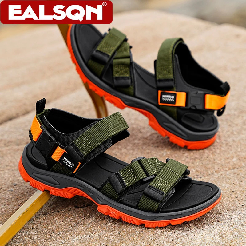 Summer Men Sandals Fashion Leisure Beach Holiday Sandals for Mens Lightweight Shoes Outdoor Comfortable Casual Sandals 260622