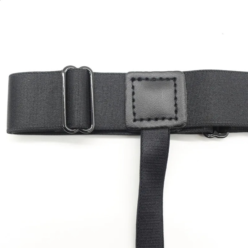 1 Pair Men Shirt Stays Belt With Non-slip Locking Clips Keep Shirt Tucked Leg Thigh Suspender Garters Adjustable Locking Strap 260626 - view 4