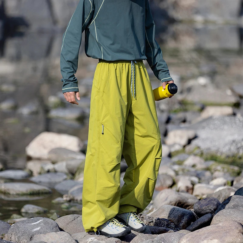 CHRLCK Mens Waterproof Hiking Pants Quick Dry Windproof Outdoor Trousers Women Multi Pockets Cargo Camping Fishing 260625 - view 6