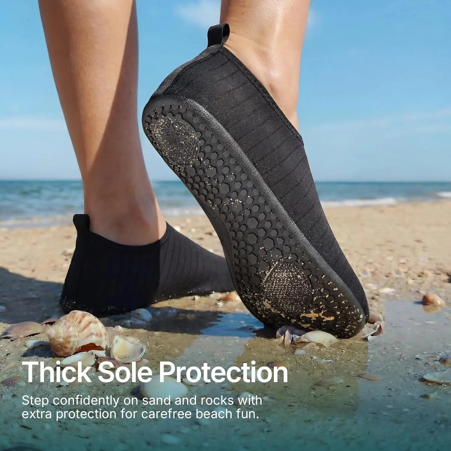 QuickDry Water Shoes for Women Men Aqua Socks Beach SwimYogaPool CampingBarefoot Sports Adults Youth 260626 - view 4