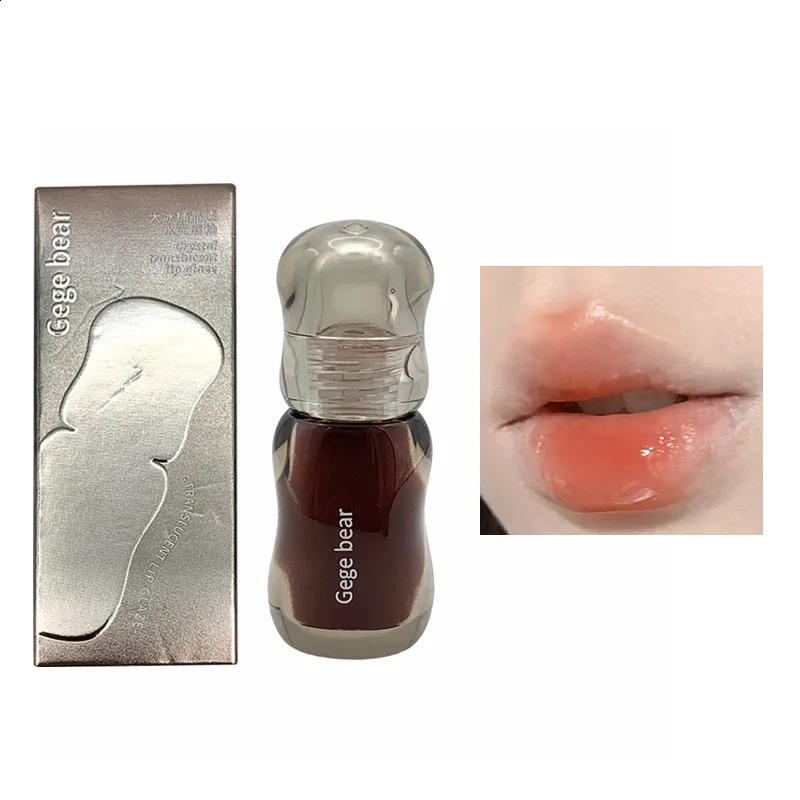 Gege Bear Crystal Gloss Lip Tint Autumn/Winter Hydrating Formula Mirror-Gloss Finish Youthful Plumping Effect 260625 - view 4
