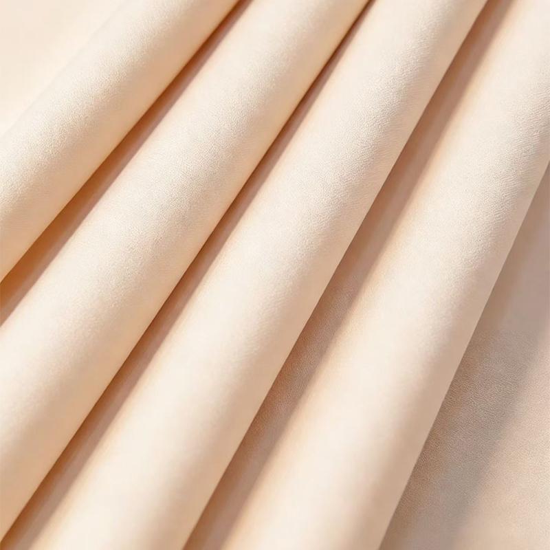 50D plain weave protein silk skin friendly and breathable functional fabric recycled protein fiber fabric for clothing and home textiles - view 6