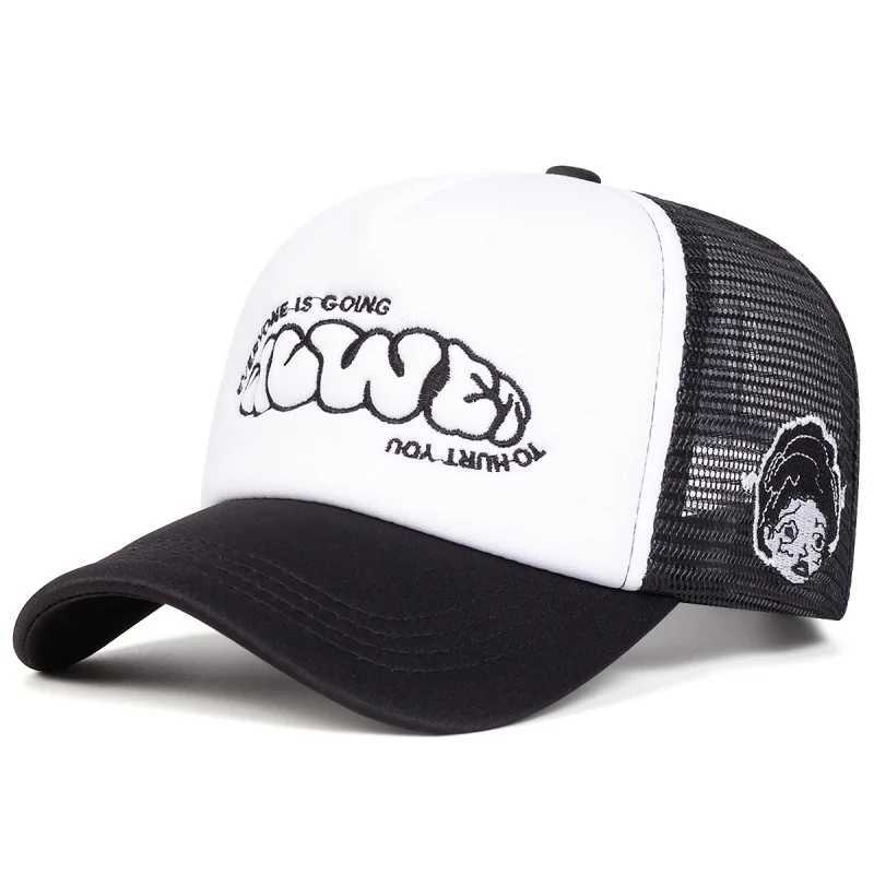 Hat Sports Retro Cosplay Stranger Dustin Baseball Printed Mesh Thinking Hats Unisex Accessories Adjustable Prop Outdoor M260626 - view 3
