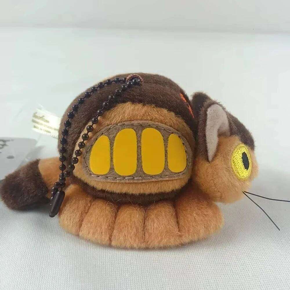 Anime Big Cat Bus Coin Purse Cartoon Small Shoulder Bag Cute Plush Card Holder Pendant Doll Birthday Gift For Friends 26Y0626 - view 7