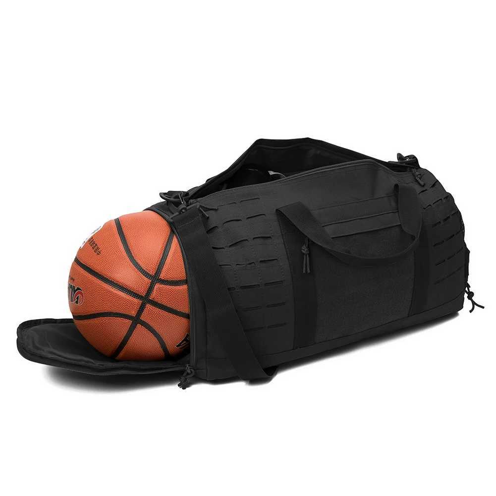 Tactical 40L Bag Sports Fitness Travel Tote Mens Fitness Training Shoes Basketball Travel Bag Handy Luggage M260626 - view 7
