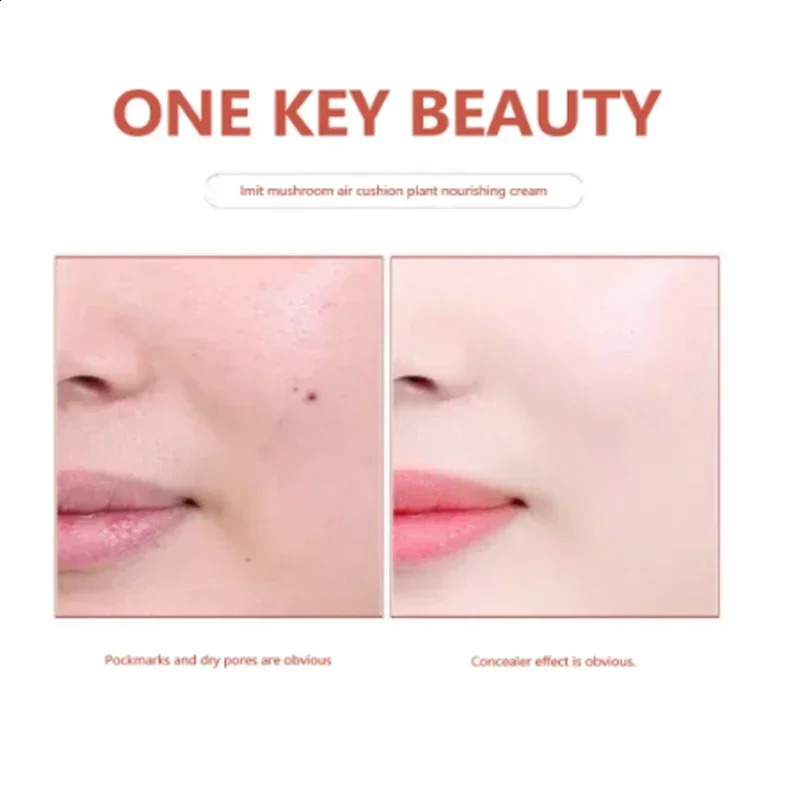 Mushroom Head Air Cushion CC Cream Foundation Moisturizing Long Lasting Face Comestics Natural Brighten Face Base Tone Make Up 260625 - view 6