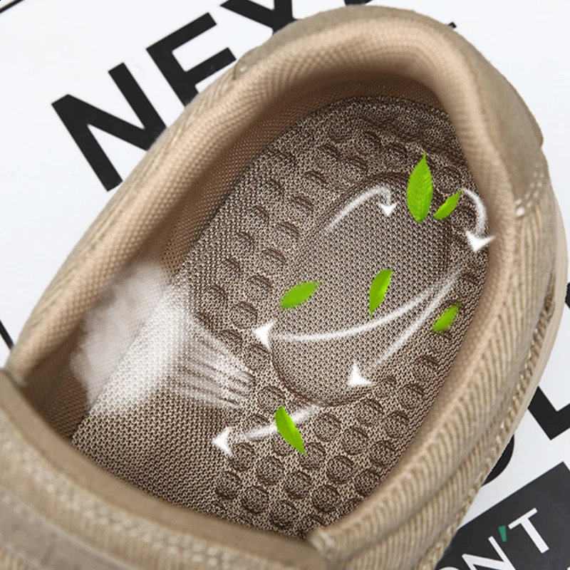 Casual Shoes for Men Canvas Breathable Loafers Men Comfortable Outdoor Walking Shoes High Quality Men Sneakers Large Size 39-48 260626 - view 7