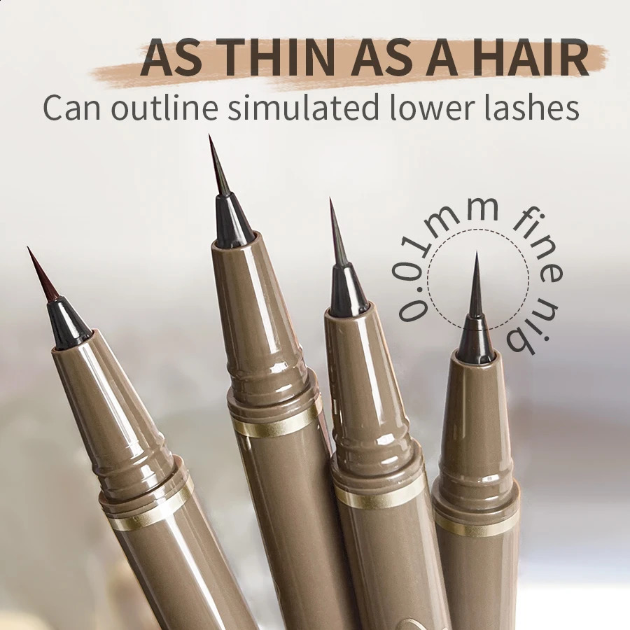 Smooth Very Fine Eyeliner Pen Longacting Quickdrying Waterproof Eyeliner Pen Suitable For Beginners Girls Holiday Gifts 260626