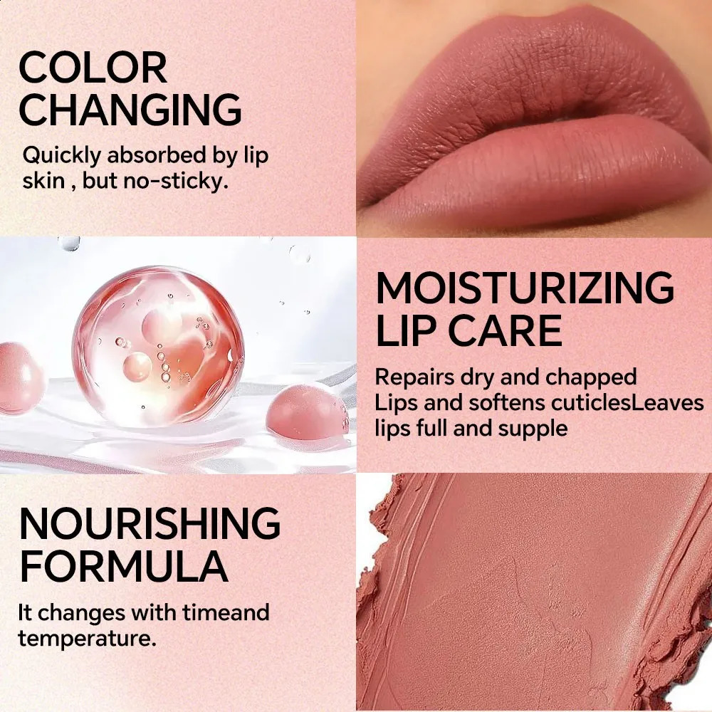 Non Stick Cup Cream Lipstick Long Lasting Lip Gloss Matte Lip Gloss Waterproof And Easy To Apply Makeup 260626 - view 4