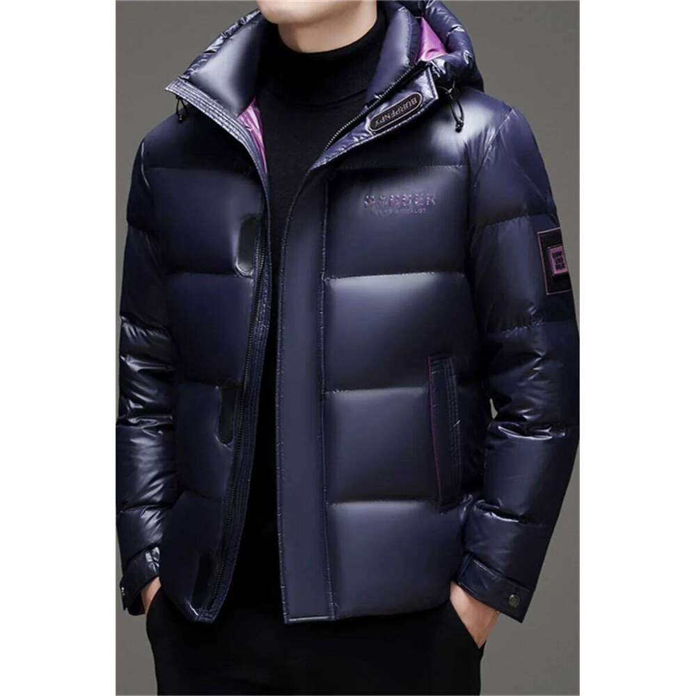 New arrival jacket 90% white duck jackets men,mens thicken warm winter down coat,hooded parkas men L-5XL J260626 - view 7