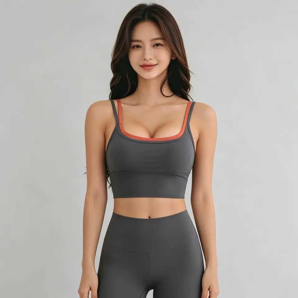 for Bra Black Women Sports Tube Top Gym Vest Yoga Bra Beauty Fitness underwear Running Crop Top Sexy Sportswear Underwear M260626 - view 6