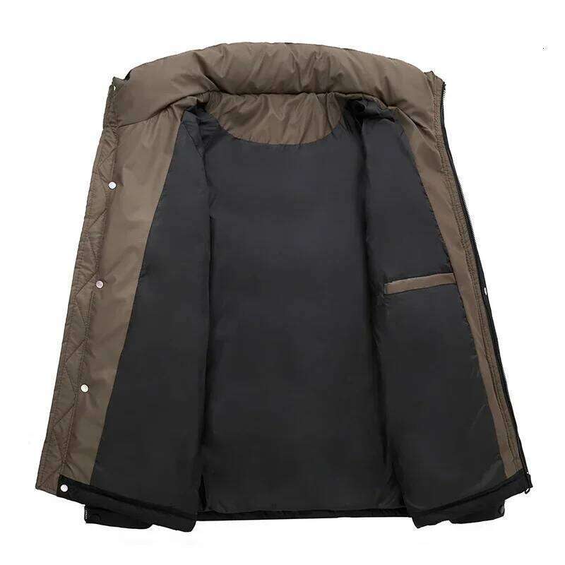 Winter Men White Duck Down Jackets Windproof Casual Outdoor Puffer Jacket Man Streetwear Padded Coat Male Down-Filled Clothes W260626 - view 3