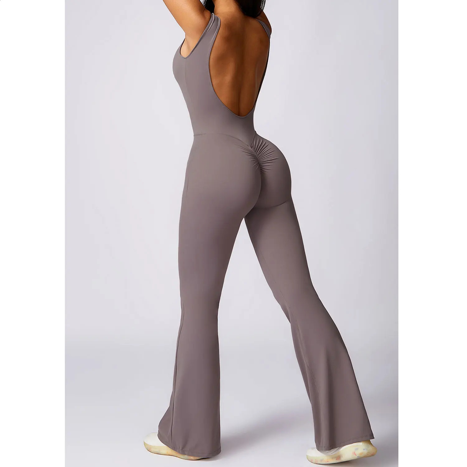 Gym Women Training Yoga Set Sportswear Women One Piece Jumpsuit Fitness Rompers Female Workout Legging Bodysuits 260626 - view 6