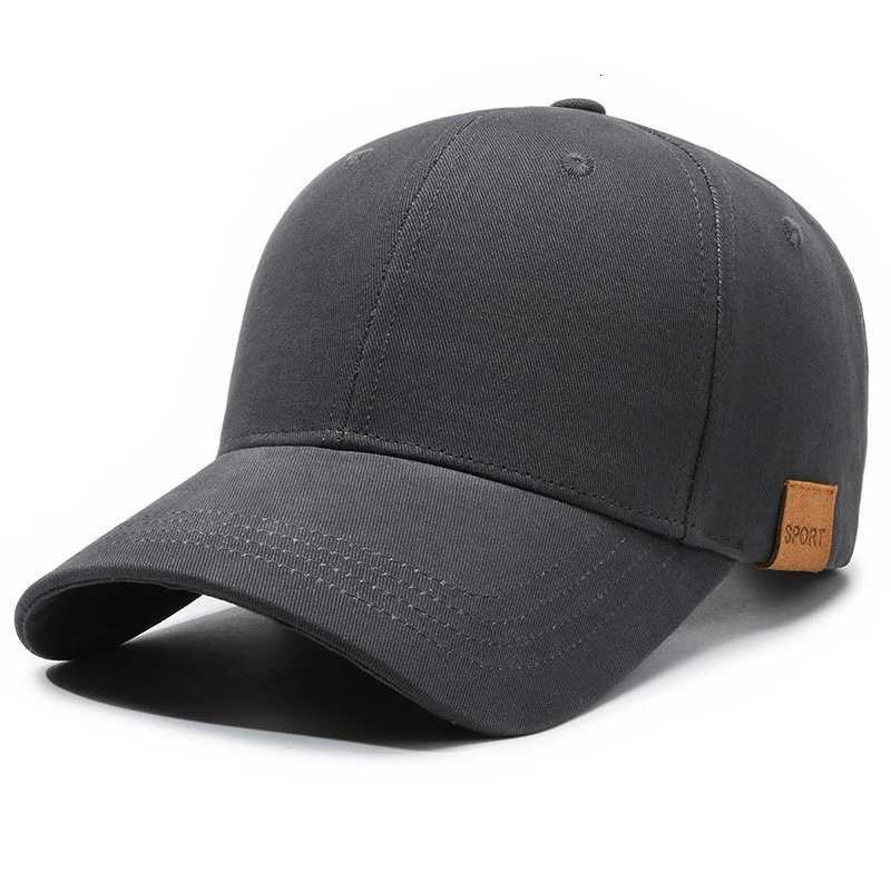 Baseball Size Men Big Extra Large Deepened Peaked Solid Color Sunshade Hat Adjustable Outdoor Casual Sports Visor M260626 - view 3