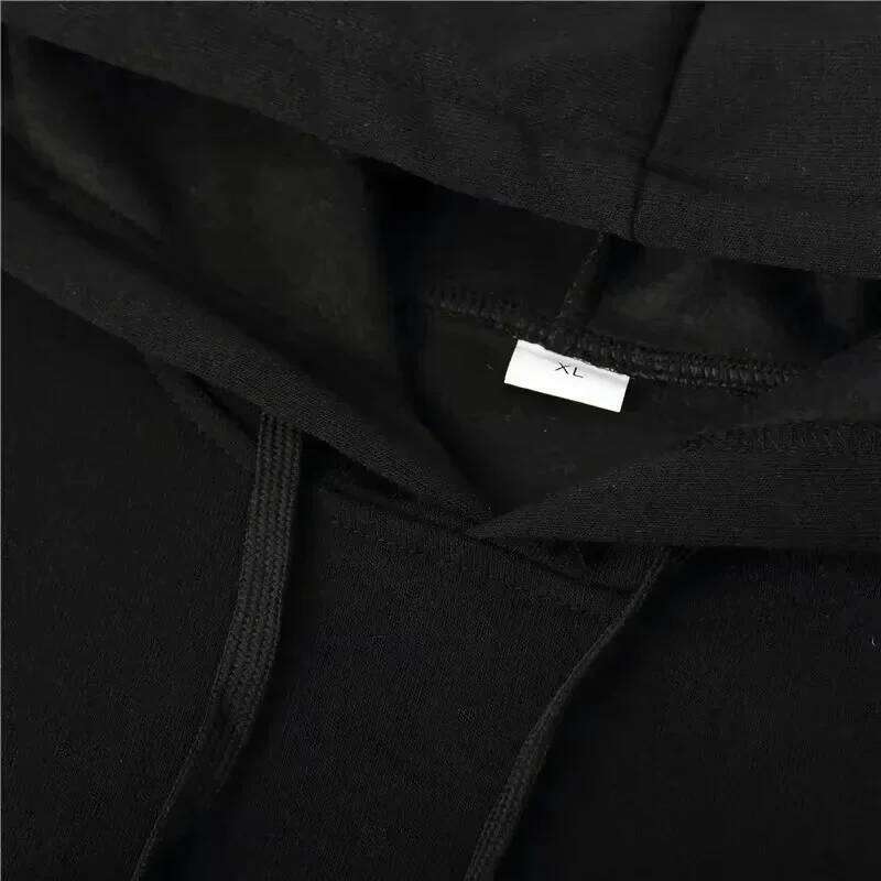 Red Spider Lily Men's Winter 100%Cotton Japanese higan bana fleece sweatshirt Casual fall clothes y2k oversized hoodie W260626 - view 4