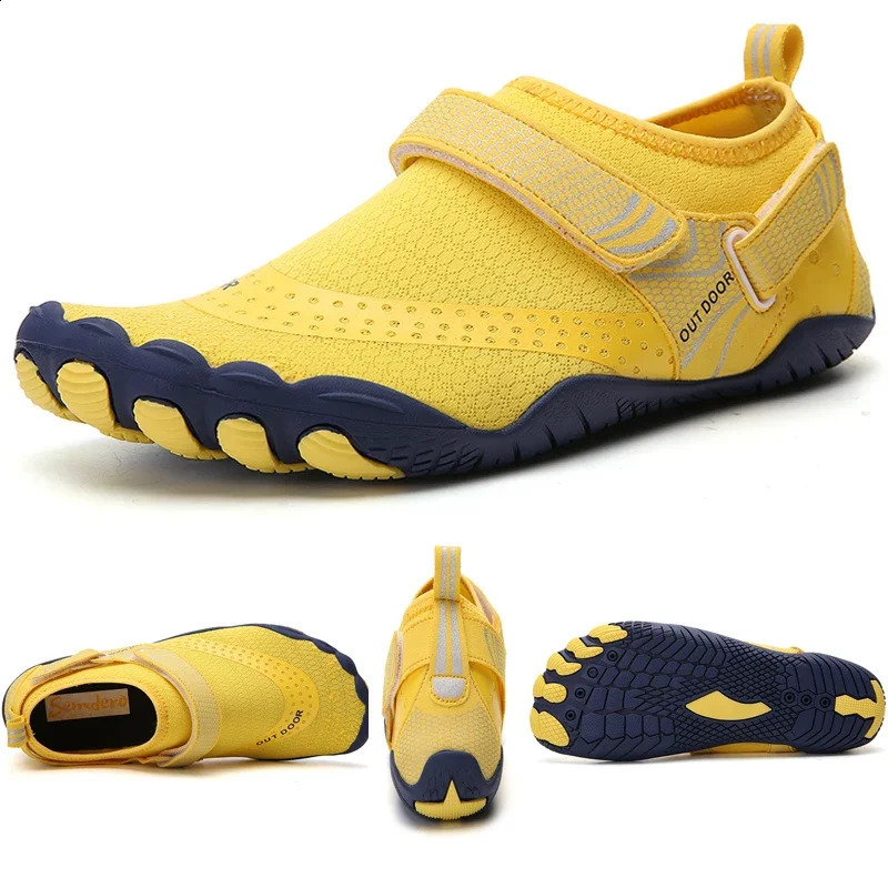 Unisex Swimming Water Shoes Men Barefoot Outdoor Beach Sandals Upstream Aqua Plus Size Nonslip River Sea Diving Sneakers 260626 - view 1