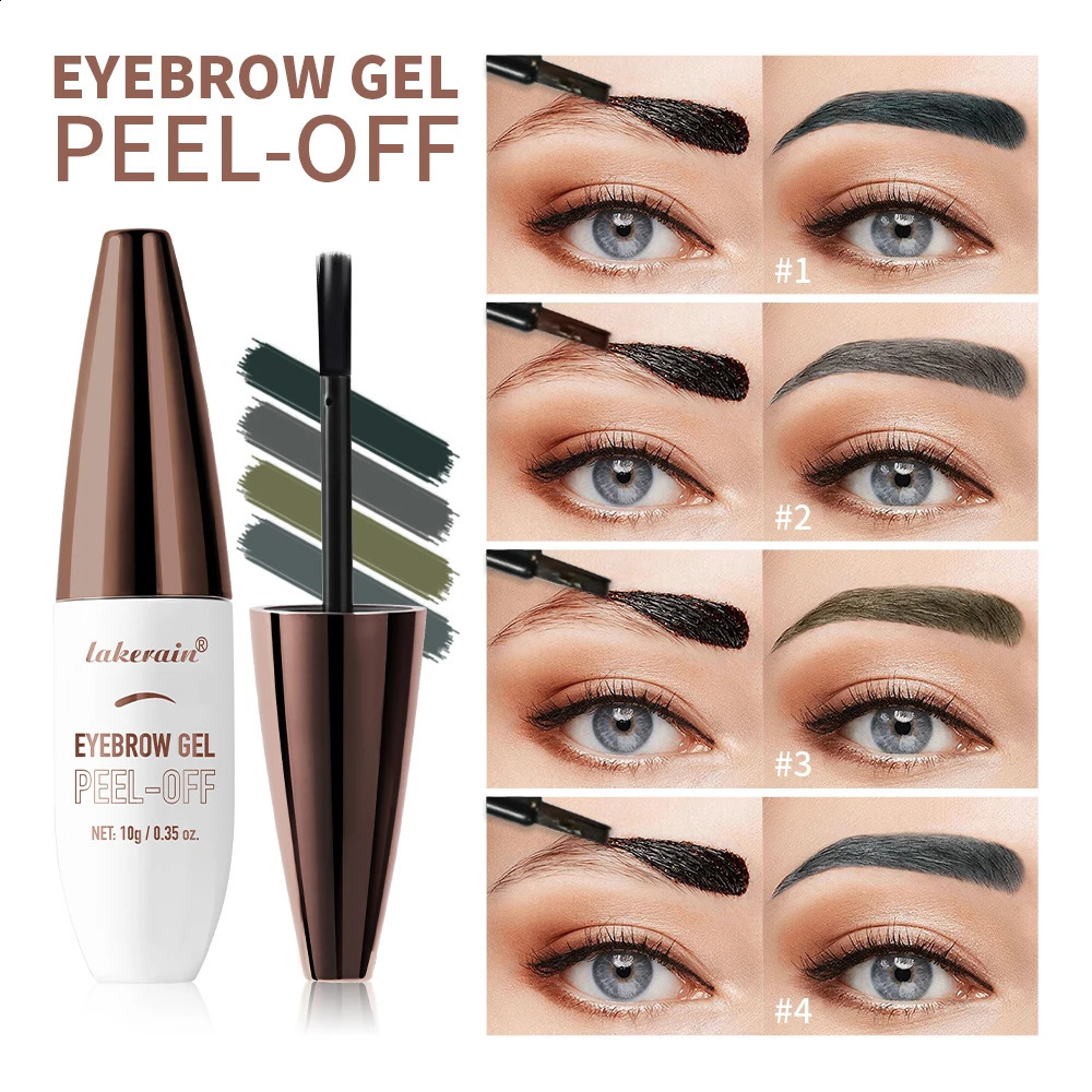 Waterproof Peel Off Eyebrow Gel Tint Semi Permanent Tattoo Brow Tint Transfer-proof For Fuller Defined Looking Brows Makeup 260626 - view 3