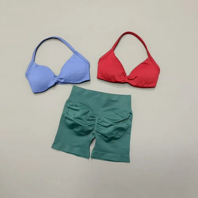 2PCS HISTELLO Seamless Gym Yoga Set Push Up Bra Scrunch Butt Lift Leggings Body Shaping Breathable Comfort Yoga Women Wear 260626 - view 6