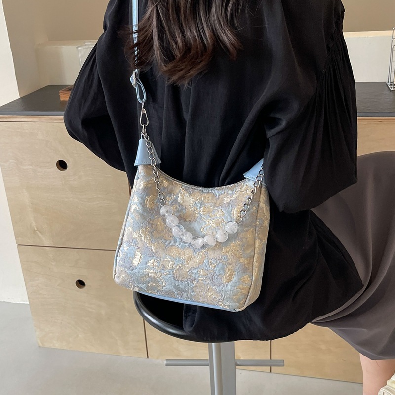 Summer New Chinese Style Women Crossbody Bag, Trendy Hot Niche Versatile Shoulder Underarm Handbag