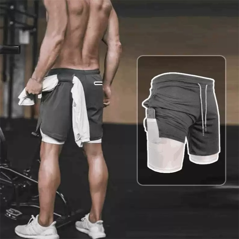 Camo Running Shorts Male Gym Sports Dry Workout Training Gym Fitness Jogging Short Pants Summer Men Shorts 260624 - view 3