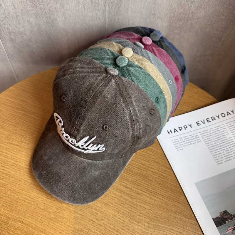Hop Unisex SnapHat Hip Retro Casual Dad Hat for Men Women Sport Gift Vintage Washed Cotton Baseball Embroidery Brooklyn M260626 - view 3