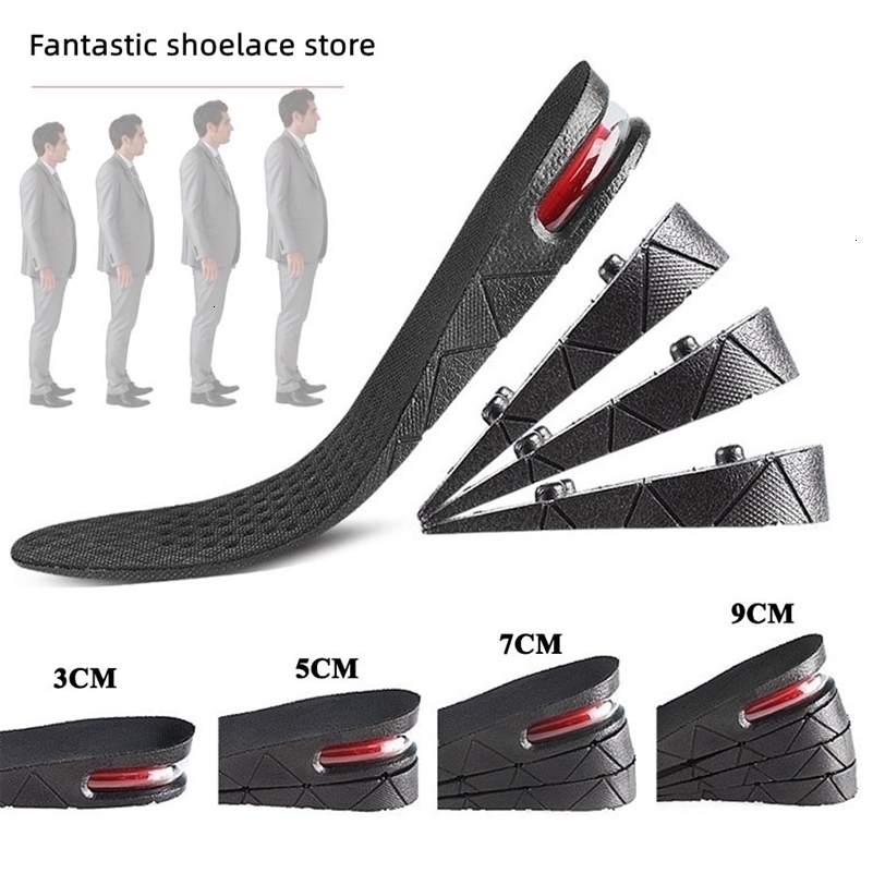 Height Increase Insole Invisible Heightening Template Air Cushion Shoe Inserts Variable Height Insoles Adjustable Cut Foot Pad a260625