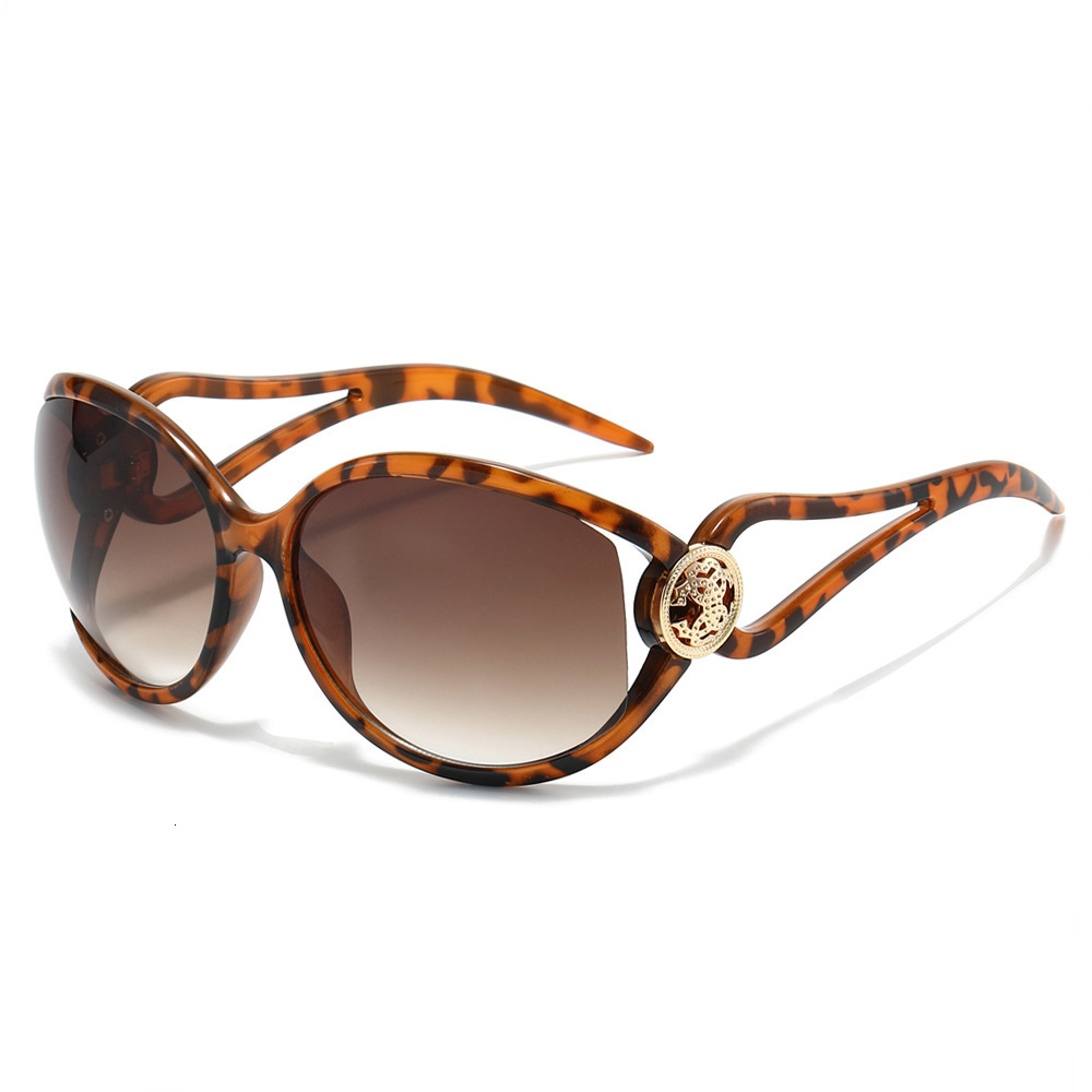 2026 Trendy New Large-Frame Fashion With Unique Hollow-Out Design, Ins Hip-Hop Sunglasses - view 5
