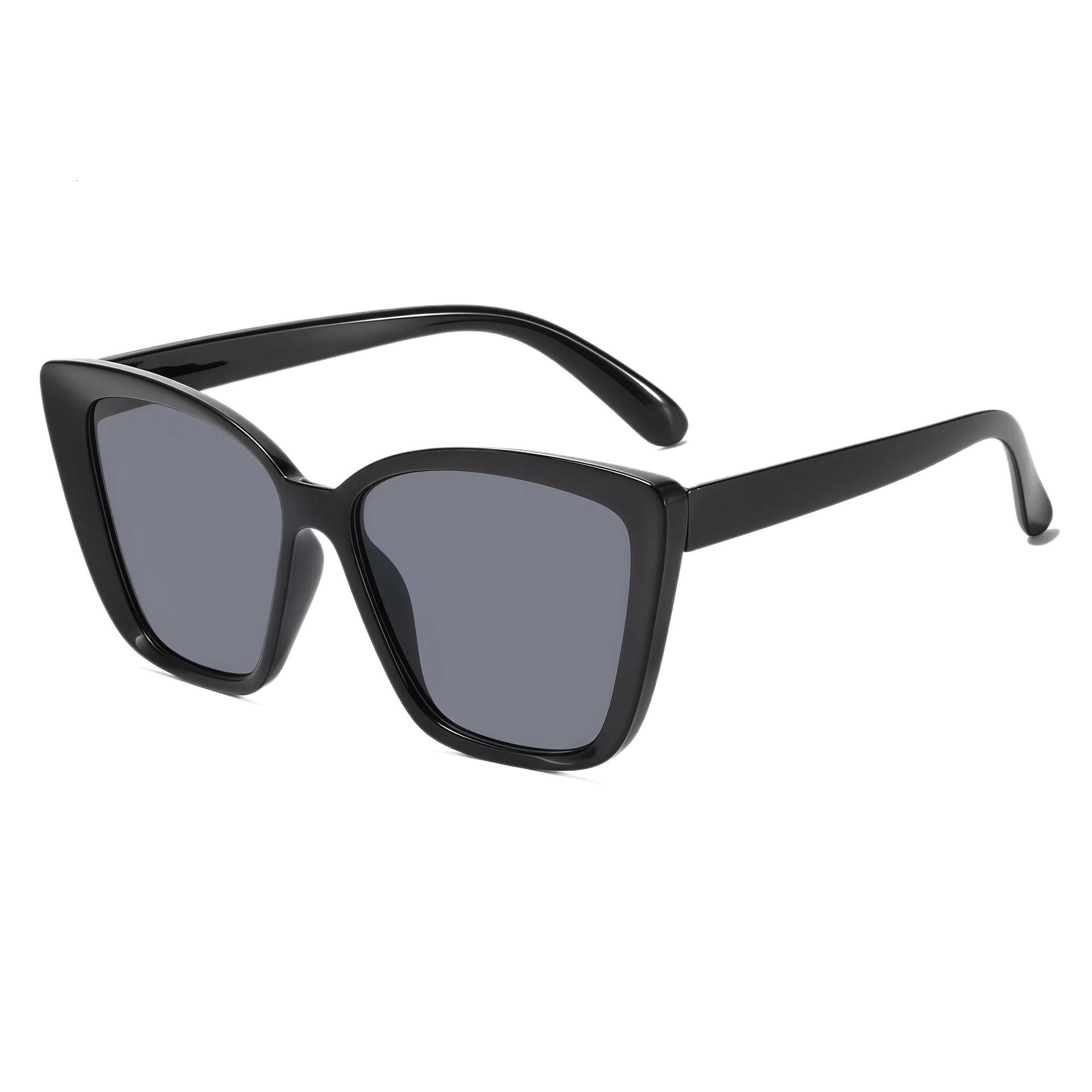 European and American style cat eye sunglasses fashionable square frame UV protection sunglasses trendy and versatile for both men and women can be pr - view 6