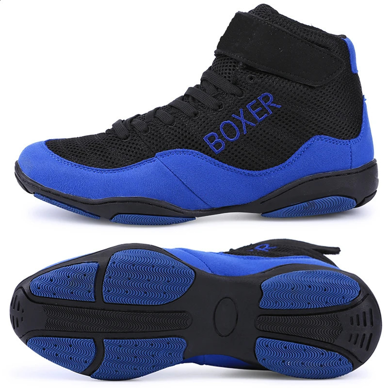 Men Professional Boxing Shoes Lightweight Sneakers Adult Comfortable Wrestling Women Classic Anti Slip Boots 260626 - view 3