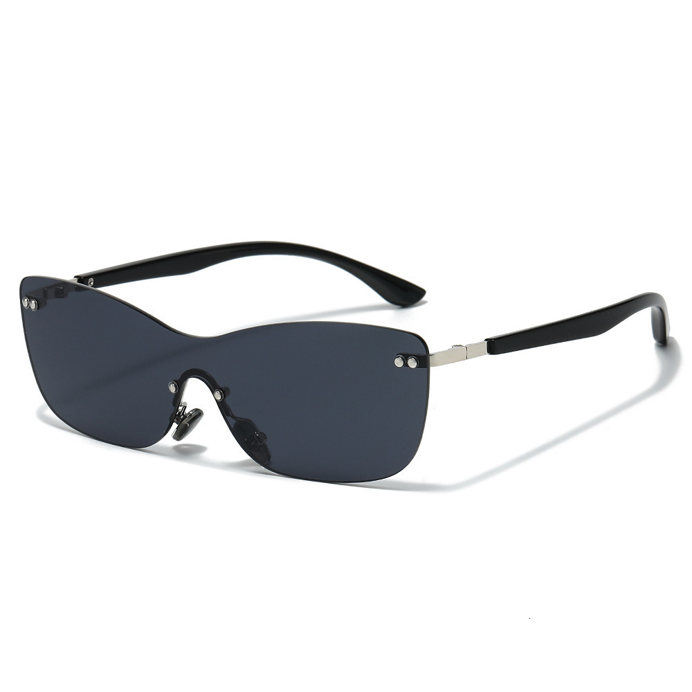 26 Styles Of Korean Frameless Cat-Eye Women With Square Or Round Faces, Slimming Stylish, Suitable For Hot Girls, European And American Fashion Street - view 6