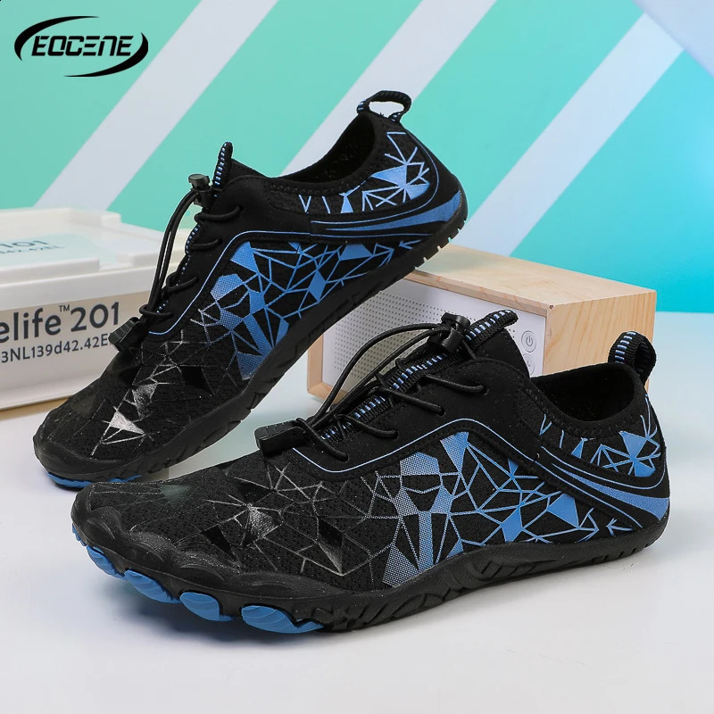 EOCENE Unisex Barefoot Aqua QuickDrying Flats Sports Water Sneakers Beach Swimming Fitness Wading Hiking Cycling Surf Shoes 260626