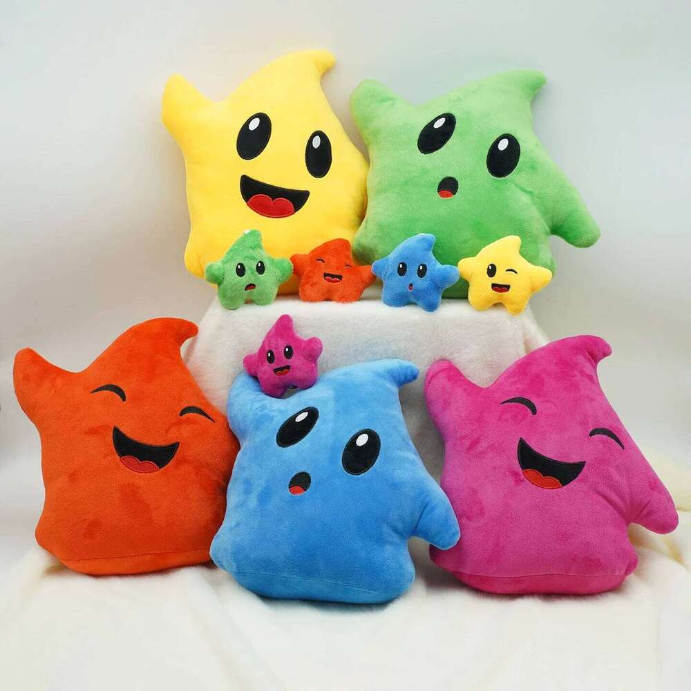 TreasuringU 2026 New Colorful Stars Plush Keychains Cute Luma Star Backpack Pendant Gifts 26Y0626 - view 4