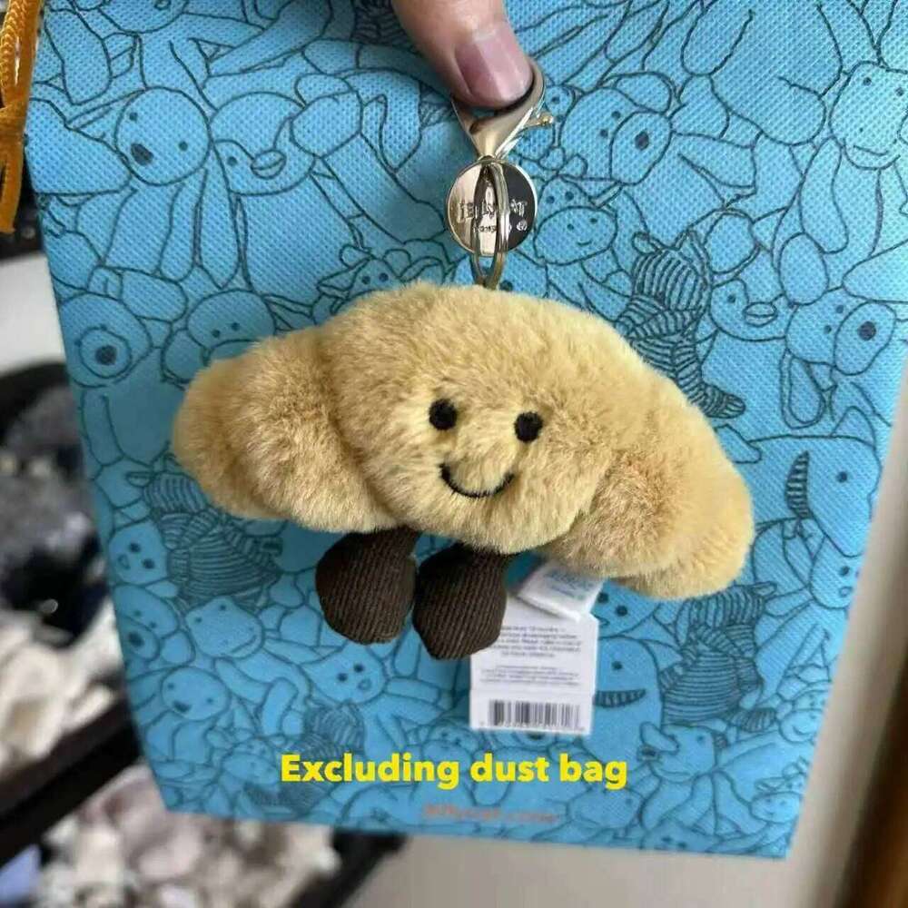 Hot tea Two tone cotton candy cute girl charm keychain Kawaii plush toy Limited New Gift JC bag 26Y0626 - view 7
