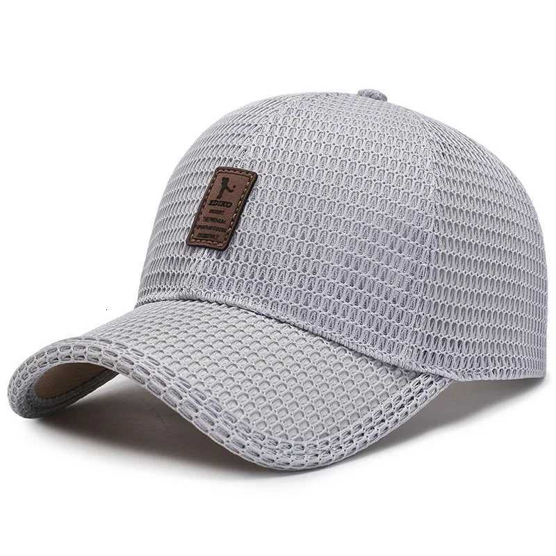 Mesh Baseball - Stylish Breathable Lightweight Summer Essential for Men - Perfect for Dad Fishing Outdoor Activities M260626 - view 4