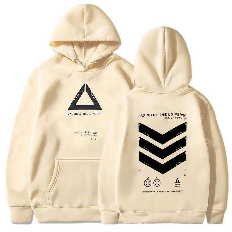 Cosmic Fabric Techwear Network Punk Fashion Hoodie Casual Street Roller Skating Running Sweatshirt Cyberpunk Style W260626 - view 4
