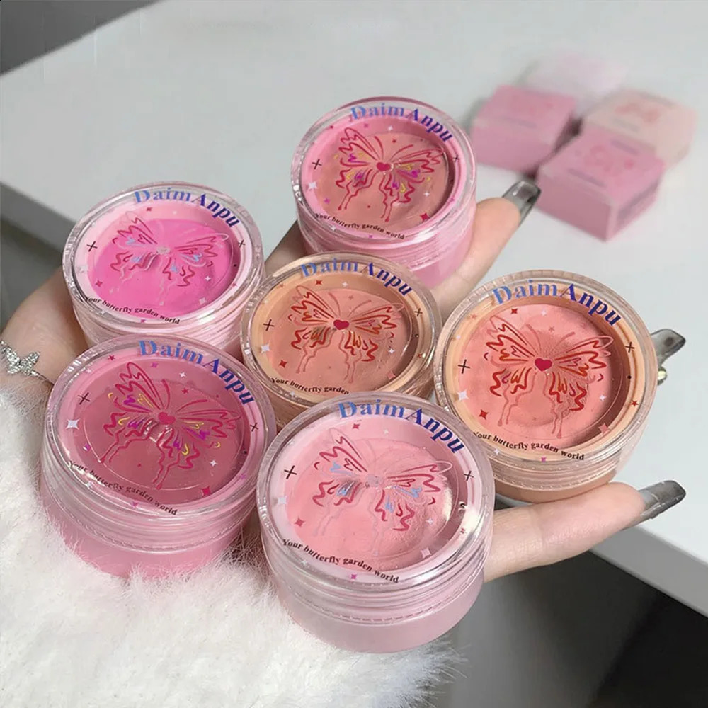 Airy Blush Clay Pigmented Powdery Cream Blusher DaimAnpu Long-Lasting Tender Look Uplifting Color Matte Girlish Blush 260625 - view 3
