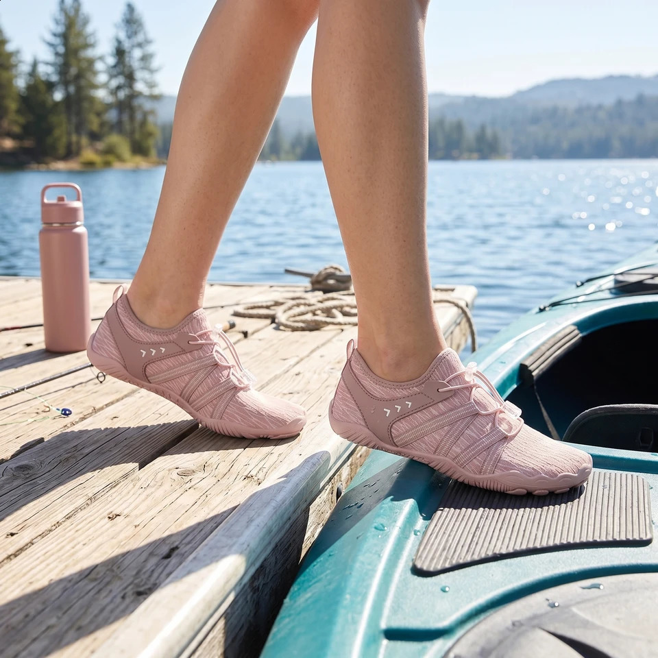 Women Aqua Shoes AntiSlip QuickDry Beach Barefoot Outdoor Lightweight Sneakers Hiking Surfing Boating Fishing 260626 - view 4
