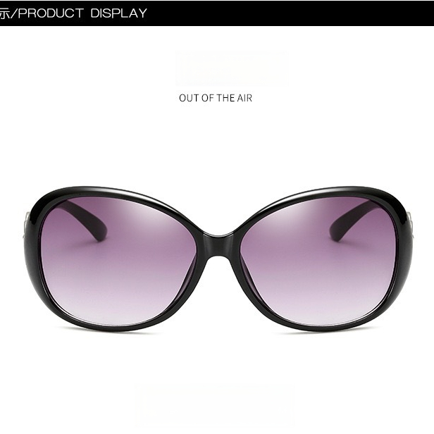 Instagram Sunglasses Female Designer Korean Edition Trendy Street Shot Double Ring Sunglasses Female Temperament Big Face Look Thin UV Protection Driv - view 8