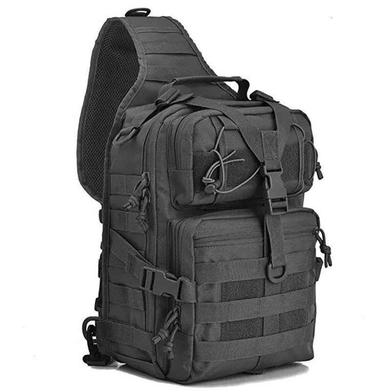 Waterproof Bag Rilibegan Oxford Chest Single Shoulder Bags Tactical Chest Bags Big Capacity Crossbody Bags Camouflage Chest Bag M260626
