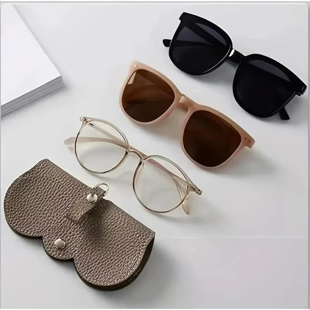 Sunglasses Bag Portable Eyewear Case Sunglasses Protective Cover Cute Eyewear Clip Womens Minimalist Eyewear Bag 260625 - view 5