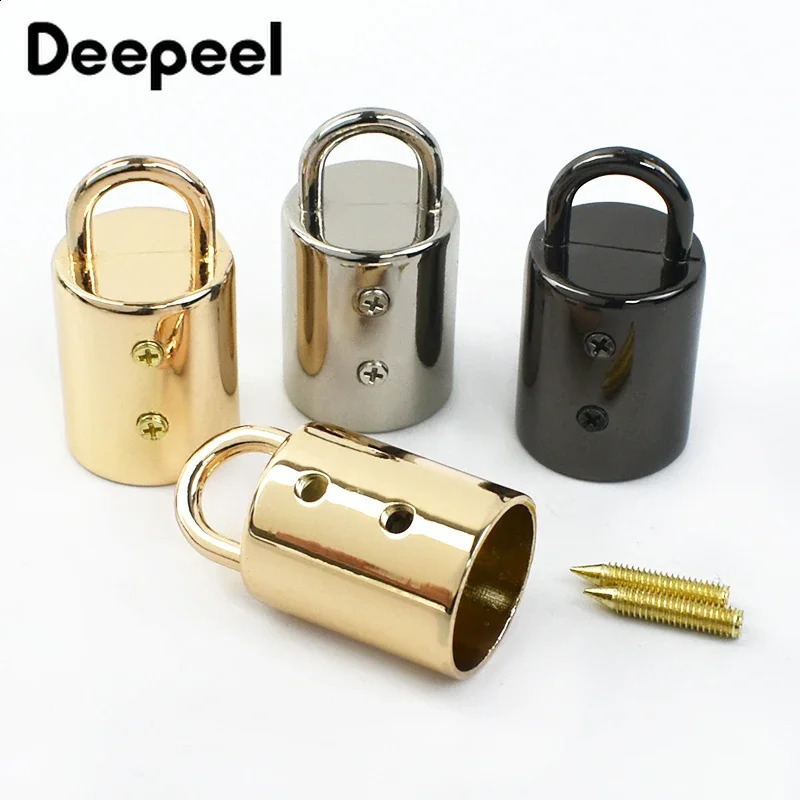 51020Pcs 14mm Bag Metal Buckles Handbag Strap Tassel Cap Clasp Hook Connector Hanger Rope Cord Lock DIY Hardware Accessories 260626