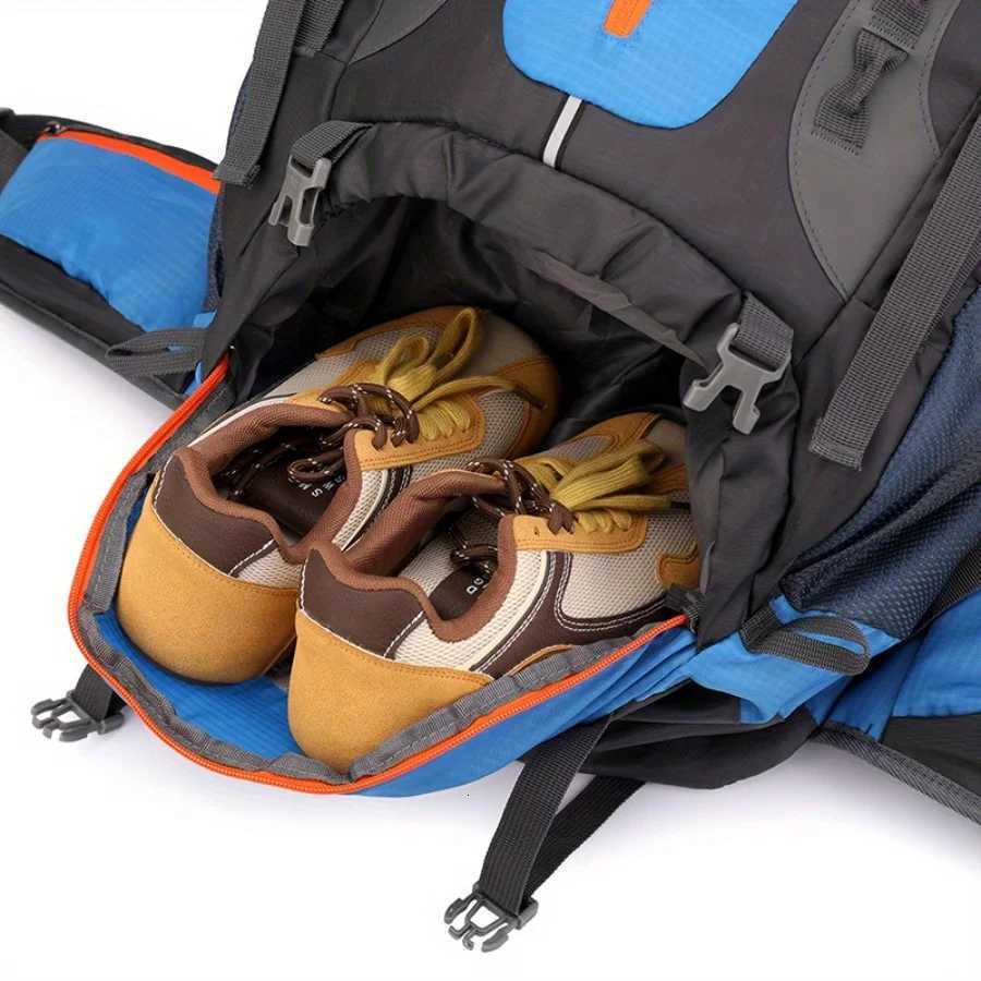 Backpacks Hiking 2026 70L Camping Big Outdoor Bag Backpack Nylon Men Climbing Rucksacks Sport Travel Bag Men Backpack M260626 - view 6