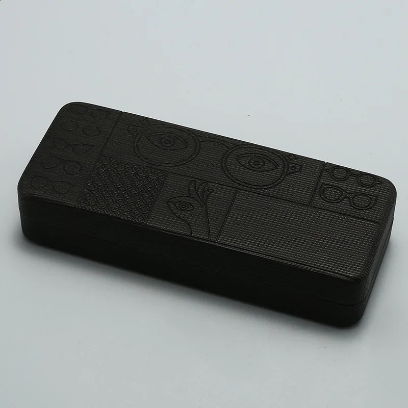 Square Glasses Pattern Glasses Case for Women Mens Fashion Hard Shell Optical Sunglasses Glasses Box Holder Eyewear Accessories 260625 - view 4
