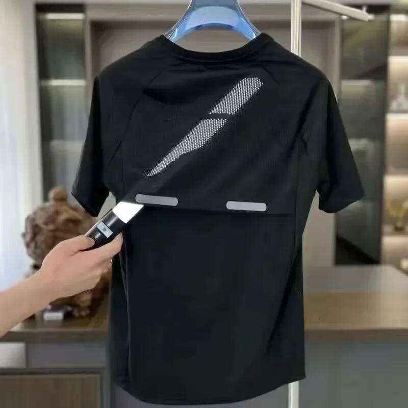 Men's Ice Cool Feel Casual Sets Youth Elastic Loose Sweatshirts Pants Solid Color Quick Dry Breathable Trendy Quality Sportssuit 26Y0626 - view 5