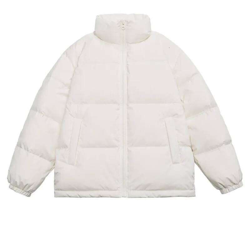 Winter Korean style stand up collar men's and women's thick warm 90 white duck bread jacket, down jacket W260626 - view 6